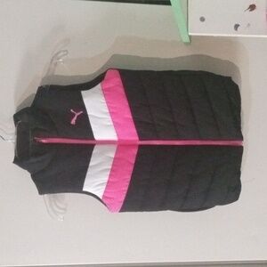 Girls puma insulated vest